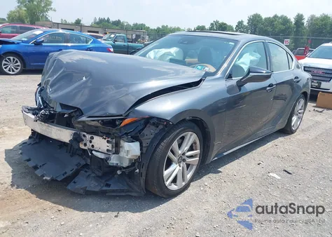 2021 Lexus Is 300 из США, поврежденный, VIN JTHC81F2XM5046317